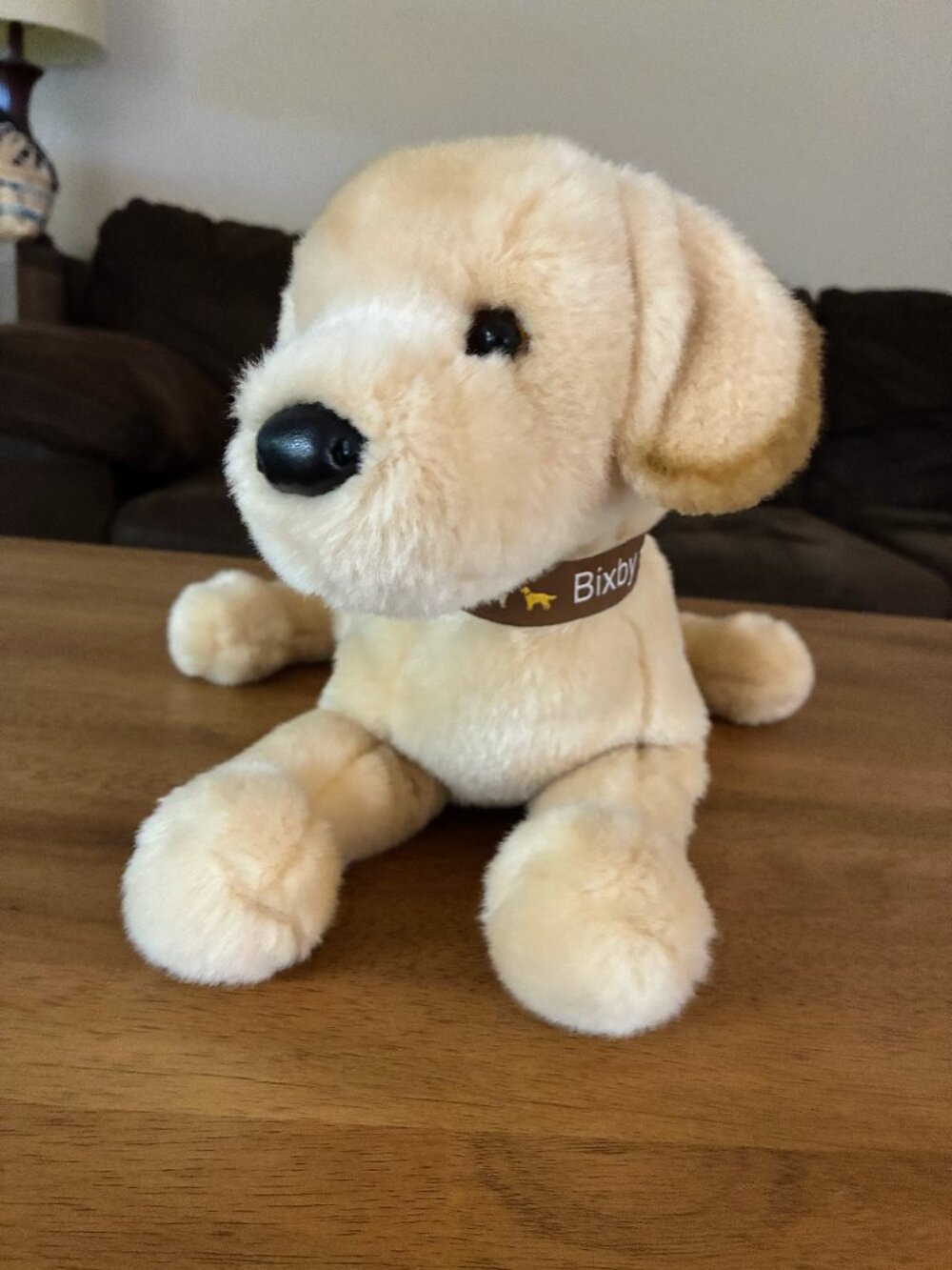 Douglas Cuddle toy Bixby, Mandy, Spankie 14” Yellow Lab Stuffed Animal Dog ESSA